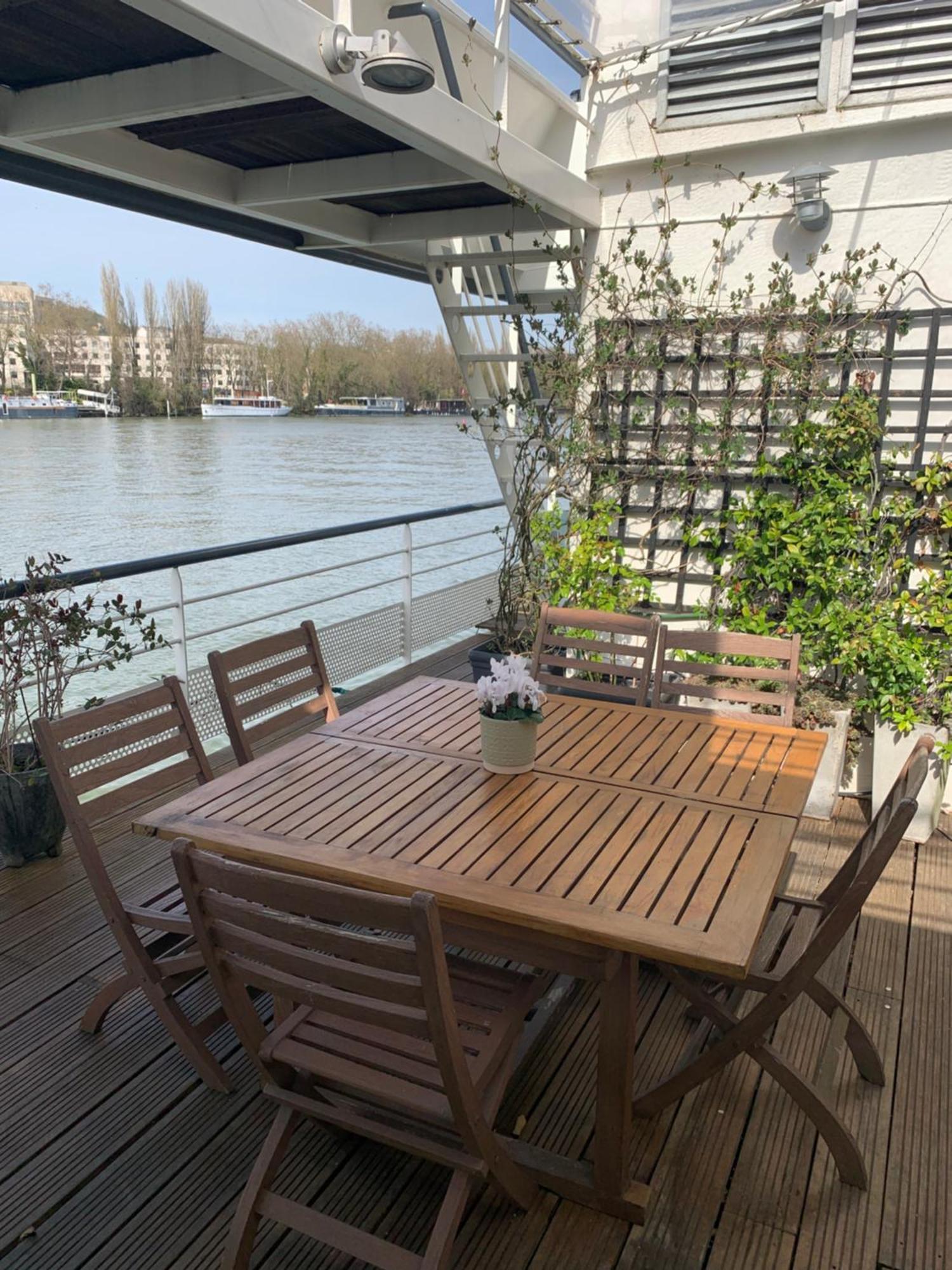 Ferienwohnung Loft Sur L'Eau Avec Parking Paris Exterior foto